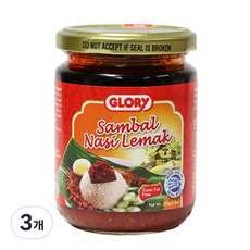 GLORY 나시르막 삼발 소스, 250g, 3개