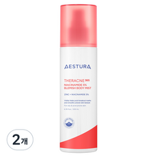 에스트라 테라크네365 나이아신아마이드 5퍼센트 흔적 바디 미스트, 200ml, 2개