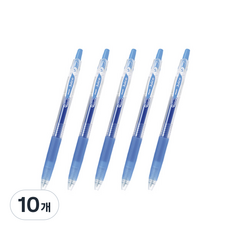 파이롯트 쥬스 젤잉크펜 0.38mm LJU-10UF, 아쿠아블루, 10개