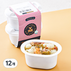 얌이밀 새우로제 떡볶이, 100g, 12개