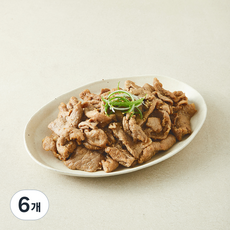 육향가 양념 한돈 간장 돼지불고기 75%, 400g, 6개