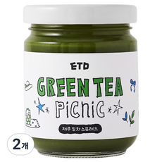 이티디 제주 말차 스프레드, 2개, 150g