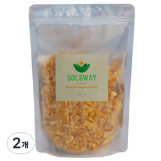 쏠스웨이 건파인애플 큐브, 2개, 500g