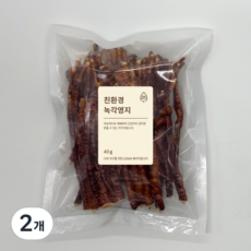 청림농원 친환경 녹각영지, 2개, 40g