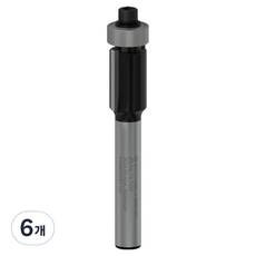 보쉬 루터 트리머 비트 플러쉬 트림 9.5 x 13.7 x 56 x 6 mm 2608628462, 6개