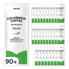 웨이크비 콜드브루 원액 액상 더치 커피 세하도, 30ml, 90개, 1개입