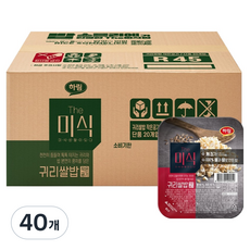 더미식 귀리쌀밥 작은공기, 140g, 40개