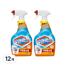 유한락스 주방청소용 세정제, 12개, 650ml