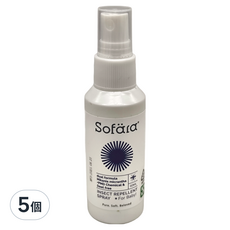 舒芙氧 高效防蚊液 60ml 天然植萃 安心配方 淡天清新草本味 美國CDC認證, 5個