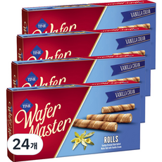 Time Wafer Master Roll 香草奶油, 65g, 24個