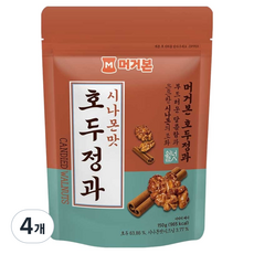 머거본 호두정과 시나몬맛, 150g, 4개
