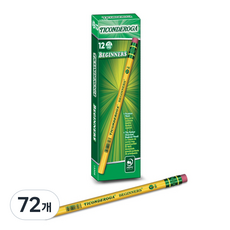 DIXON Ticonderoga 初學者鉛筆, HB, 72個