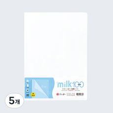 인디오피스 밀크 L홀더 100p, 투명, 5개 투명, 5개
