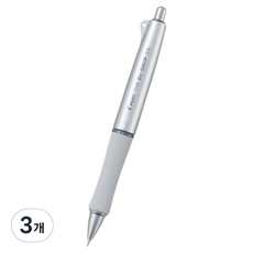 파이롯트 더닥터그립 샤프 실버, 3개, 0.5mm