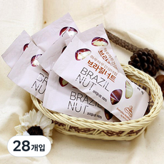 넛츠팜 브라질너트, 30g, 28개