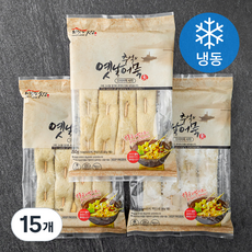 외갓집곳간 추억의 옛날어묵 꼬치어묵 사각 (냉동), 250g, 15개