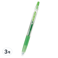 파이롯트 중성펜 쥬스 0.5mm, 애플그린, 3개