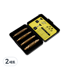 VALUE 螺栓拔除器 反向牙攻 4件組 40002, 2套