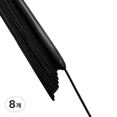 와우파티코리아 요술 풍선 160 50p, 블랙, 8개