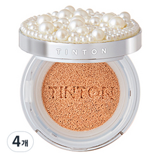 틴톤 진주 올인원 핏 원형 쿠션 파운데이션, 4개