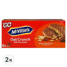 McVitie's 麥維他 燕麥巧克力脆片, 2個, 225g