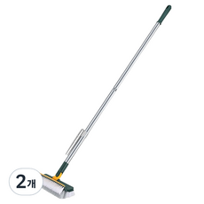 Noaris 4合1廁所浴室地板清潔刷, 綠色, 2個