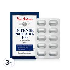 Dr.Brian ROETTGER 100億CFU鋅益生菌膠囊, 30顆, 3個