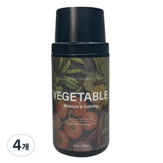 린제이 리네추럴 베지터블 모델링팩 통 300g, 4개, 1개입