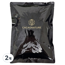 카카오네이처 쿠킹스토리 다크초콜릿 컴파운드 초코칩, 200g, 2개