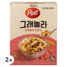 포스트 그래놀라 크랜베리아몬드 2p, 2개, 1.14kg