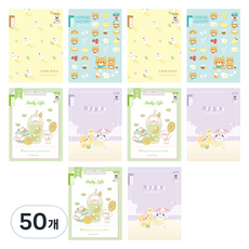 PENPIA 1 000 國小裝訂閱讀紀錄筆記本, 50個, 隨機出貨