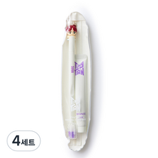 타이니탄 칫솔 앤 치약 세트 슈가, 4세트