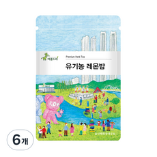 아름드레 유기농 레몬밤 삼각티백, 1.1g, 25개입, 6개