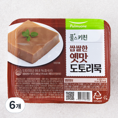 풀스키친 쌉쌀한 옛맛 도토리묵, 500g, 1개입, 6개