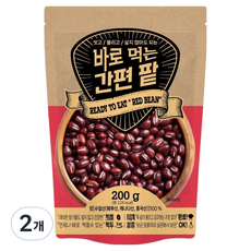 바로먹는 간편 팥, 2개, 200g