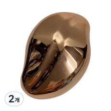 있어빌리티 셀프왁싱 브라질리언 재사용 가능한 바디 뷰티 도구 물리적 제모기 골드, 2개