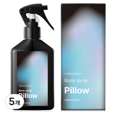 I GENTLEMAN 身體枕頭噴霧, 5個, 220ml
