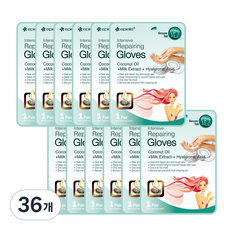 에피엘르 인텐시브 리페어링 코코넛 핸드팩, 36개, 1개입