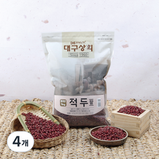대구상회 중국산 적두(팥), 1kg, 4개