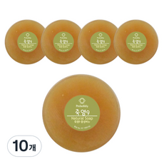 프로버블리 죽염 중성비누, 110g, 10개입