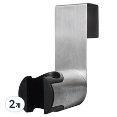 World Clean 不鏽鋼噴槍馬桶掛勾, 銀, 2個