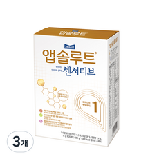 앱솔루트 현명한 엄마의 센서티브 스틱분유 1단계, 20개입, 3개