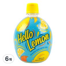 헬로레몬 레몬주스 농축액, 200ml, 6개
