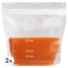 Yori Grida 設計印刷站立式夾鏈袋 15 x 18 cm 400ml, 小(S), 2個, 10入