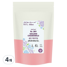 티엘리스 골든 캐모마일 잎차, 100g, 1개입, 4개