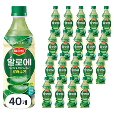델몬트 알로에 로어슈거, 40개, 400ml