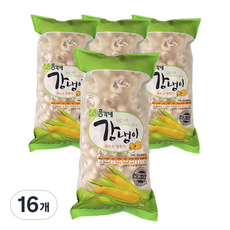 총각네 NON GMO 무사카린 강냉이, 120g, 16개