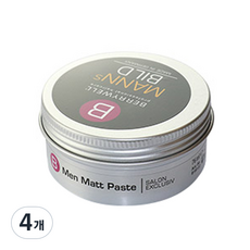 BERRYWELL 스타일링 헤어 왁스, 76ml, 4개