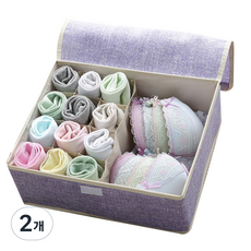 오픈도어 박스 퍼플, 2개, 바이올렛