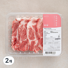 돈마루한돈 목심 구이용 (냉장), 600g, 2개